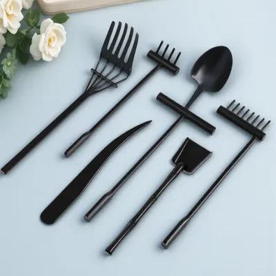 Zen Gardening Tools - Ensemble de 6 mini râteaux de