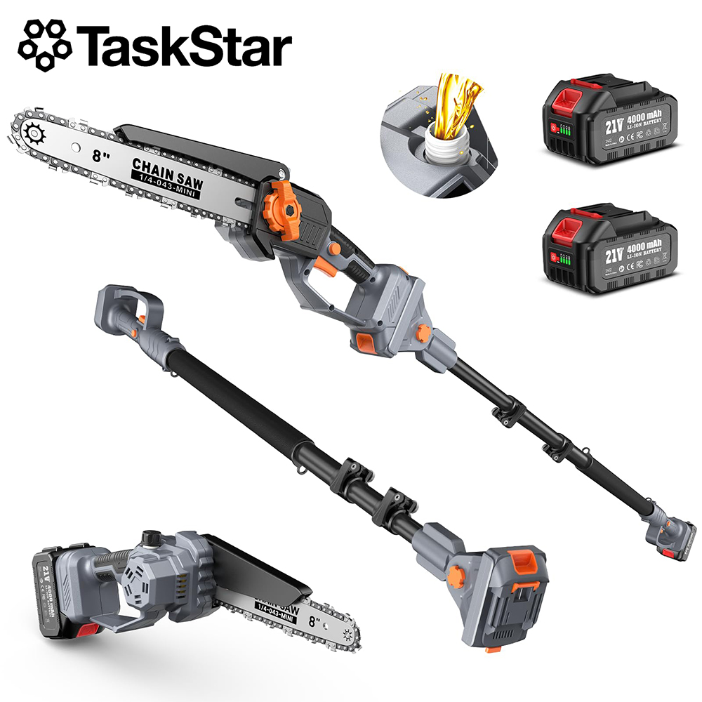 Gardening Tools Usa - Scie à élaguer extensible TaskStar 8