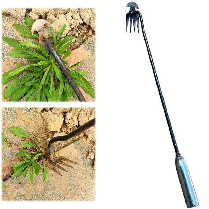 Weed Puller - Désherbeur manuel de jardin en acier
