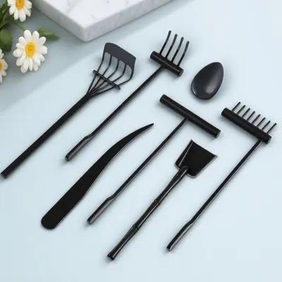 Zen Gardening Tools - Lot de 6 mini-raquettes de jardin