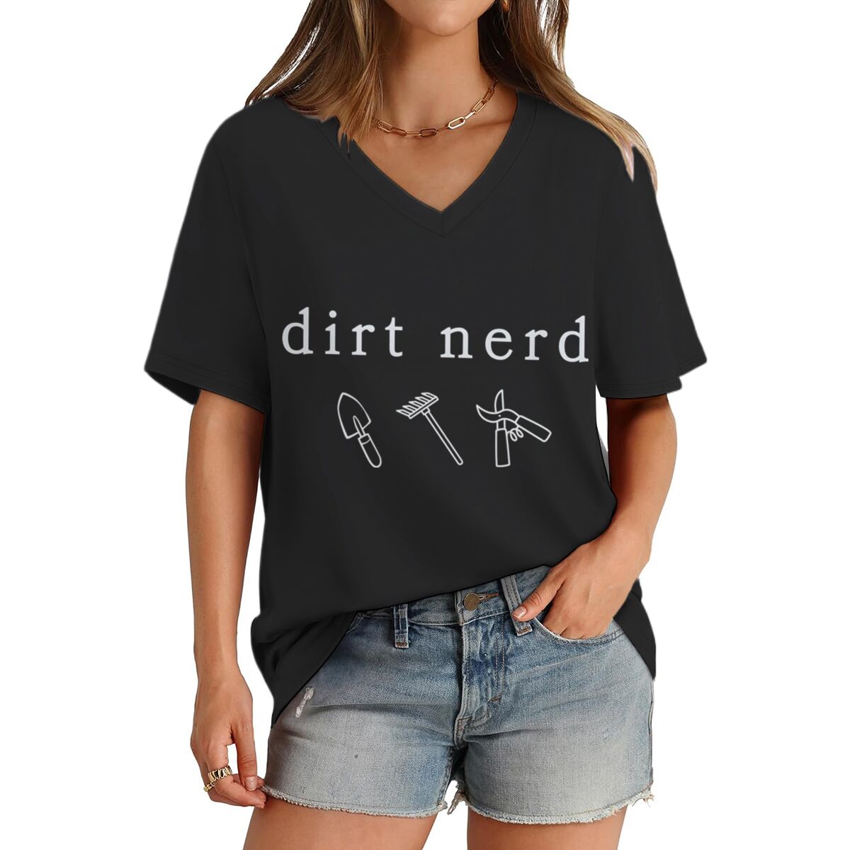 Gardening Tools Vintage - T-shirt graphique Dirt Nerd Gardening Tools