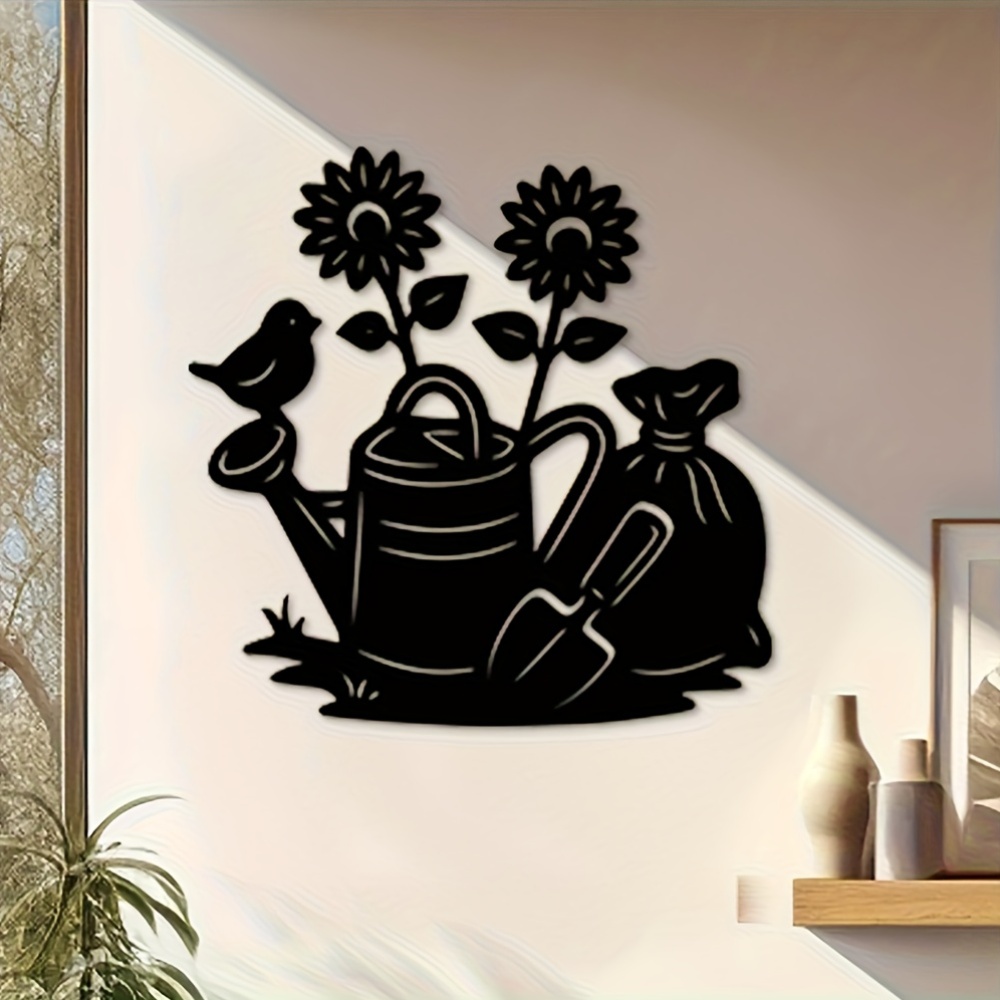 Gardening Tools Vintage - 1 pièce Plaque murale décorative vintage