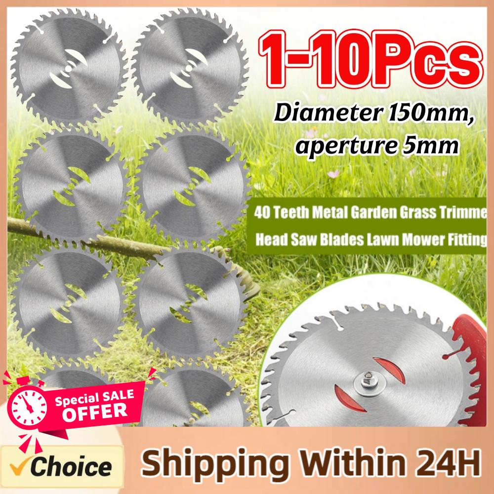 Gardening Tools Usa - Lame de rechange pour coupe-herbe, 150mm,