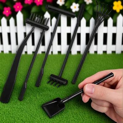 Zen Gardening Tools - Ensemble de 6 mini outils de
