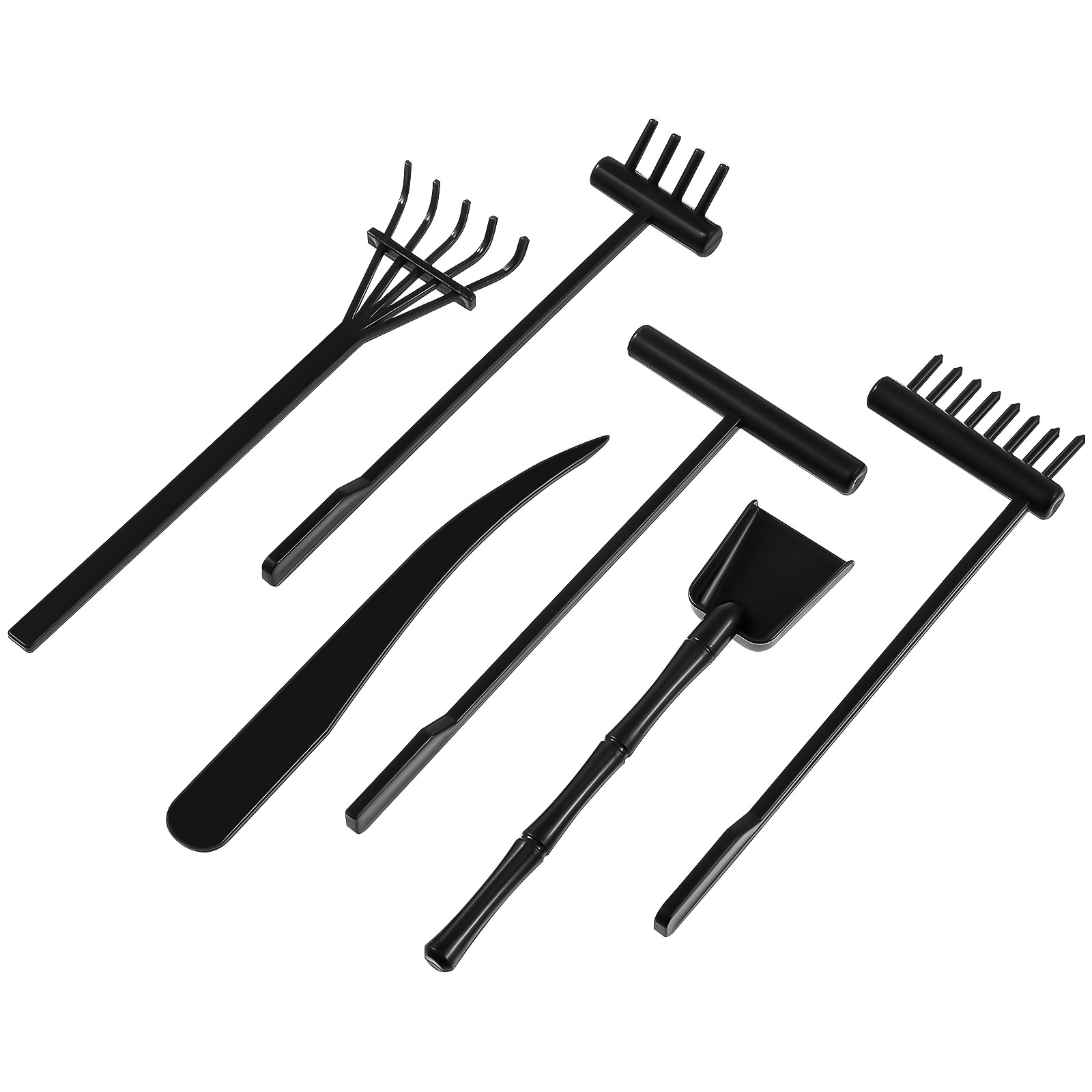 Ensemble de 6 mini râteaux de  - Zen Gardening Tools avis et prix