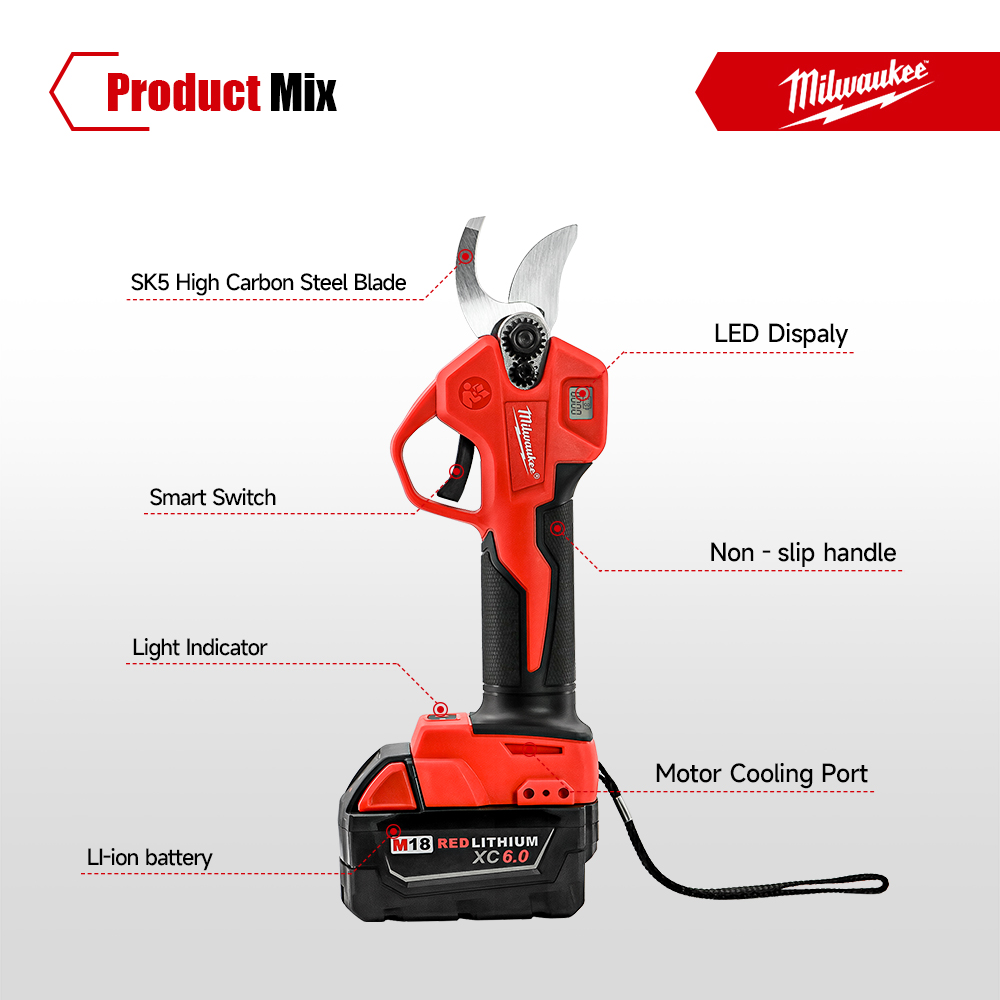Cisailles électriques sans fil - Gardening Tools Usa avis et prix