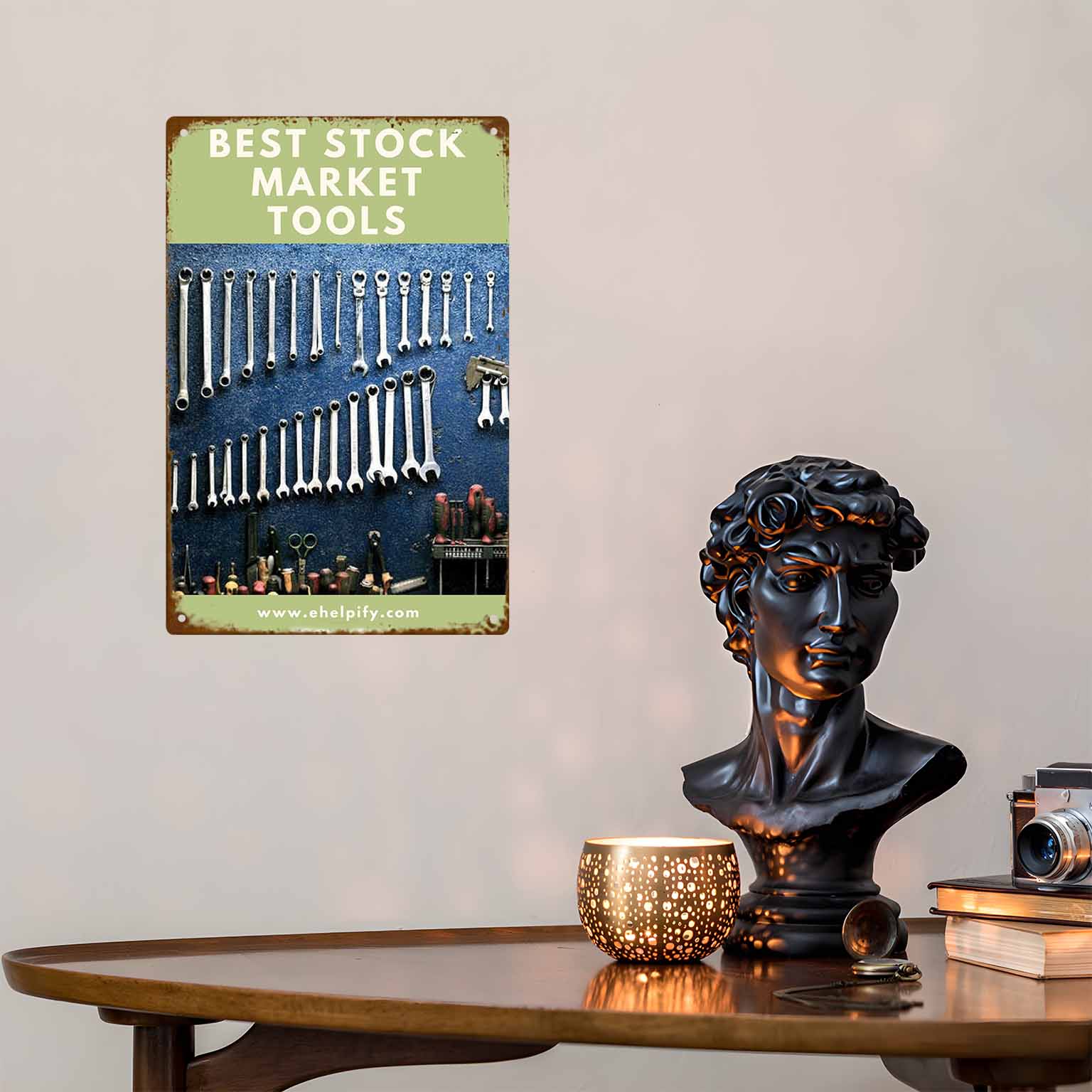 Panneau mural en métal 2D plat - Gardening Tools Best avis et prix