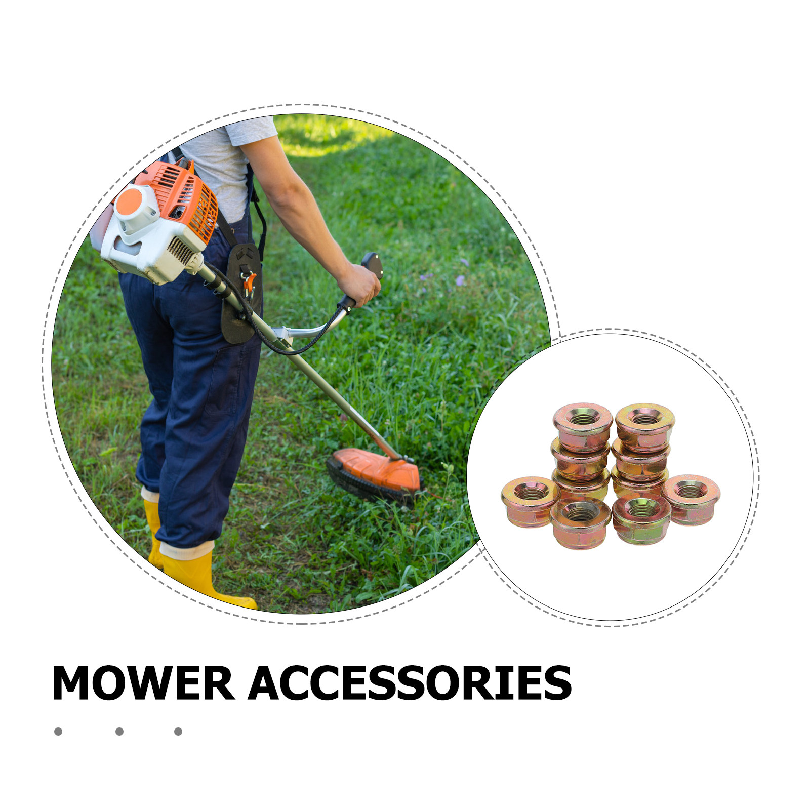 10 pièces d'écrous de lame de  - Gardening Tools Hand avis et prix