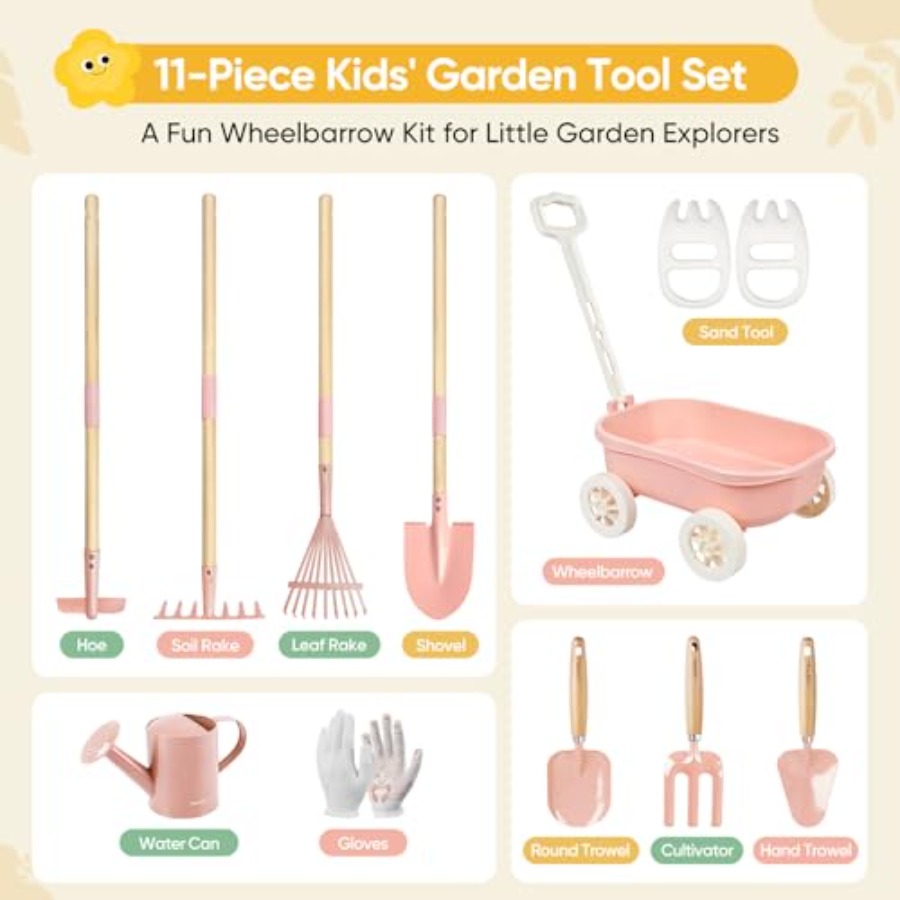 Kit de jardinage avec brouette - Gardening Tools Japan avis et prix