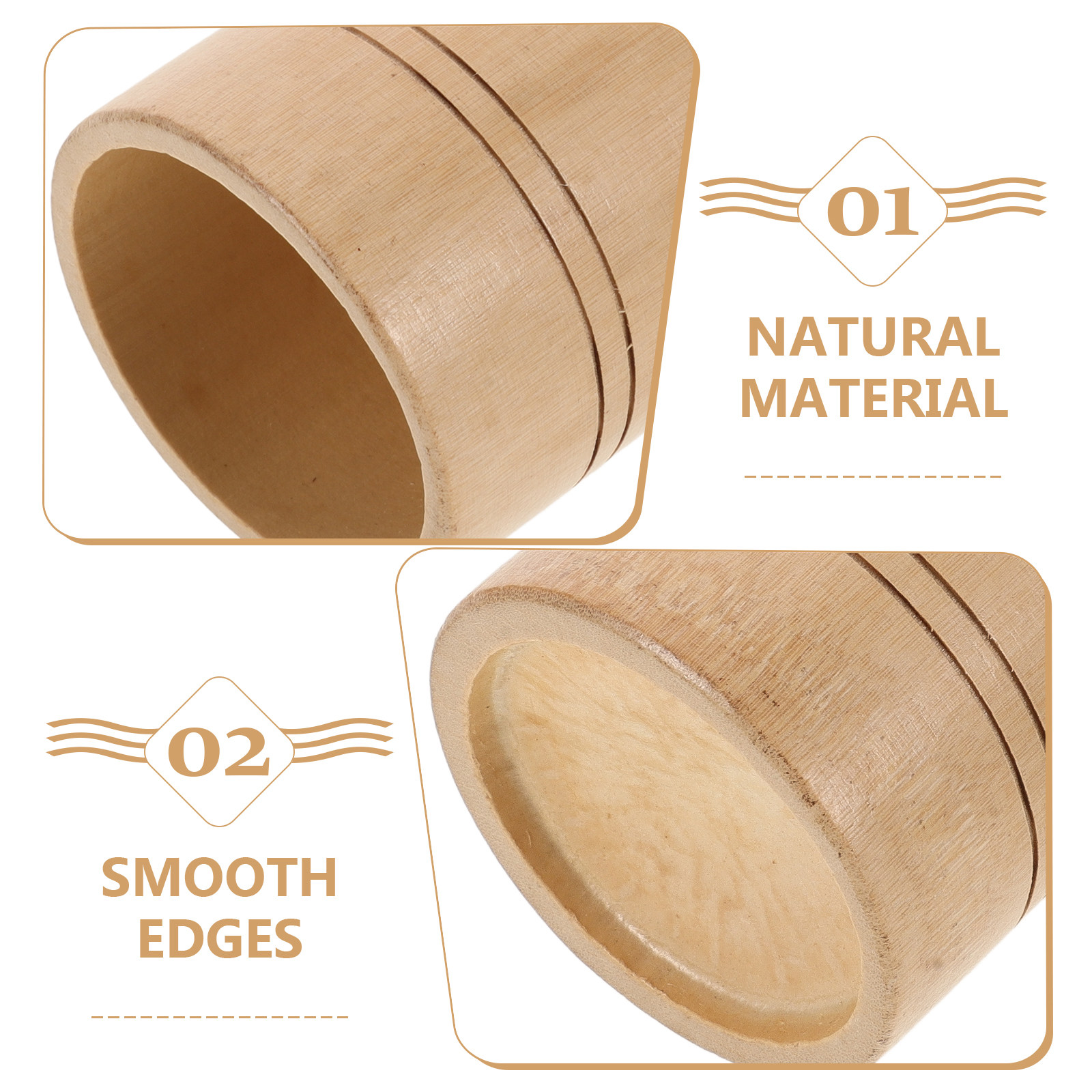 Mini tube de rangement en bois - Zen Gardening Tools avis et prix