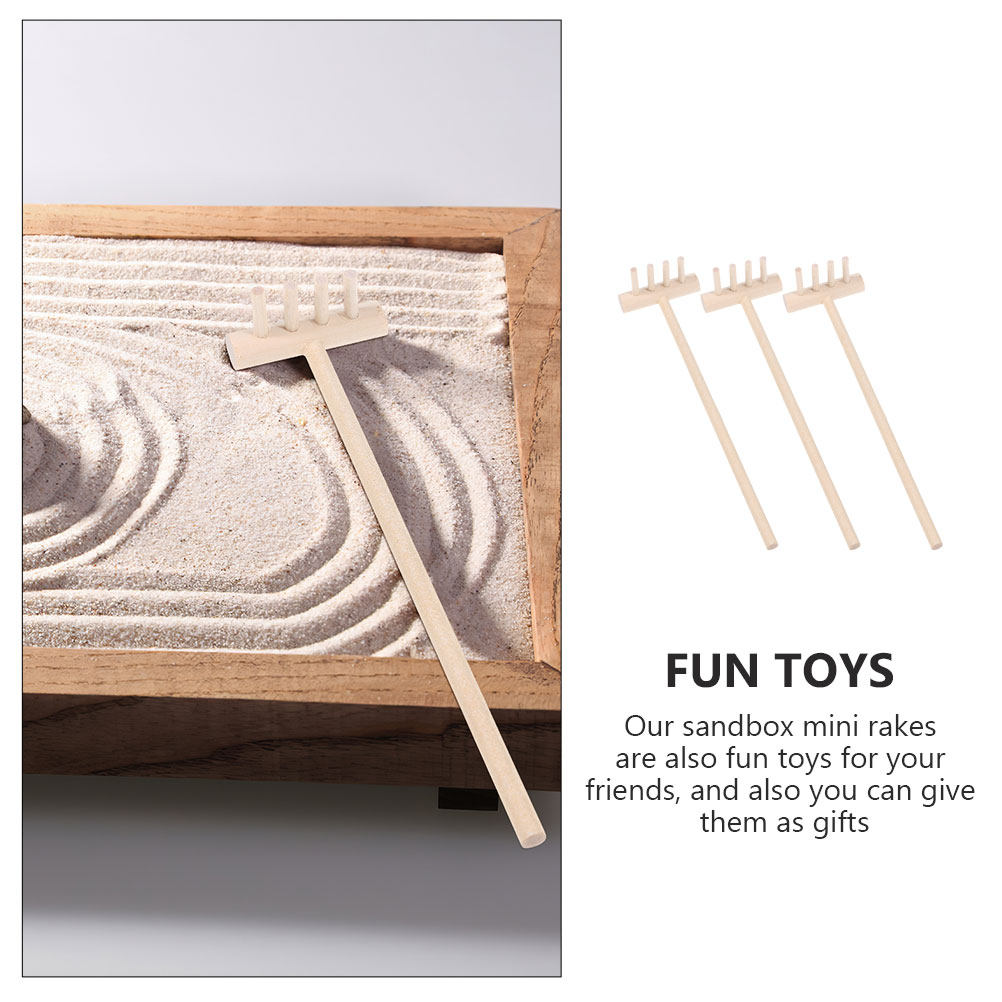 Ensemble de 3 râteaux à sable  - Zen Gardening Tools avis et prix