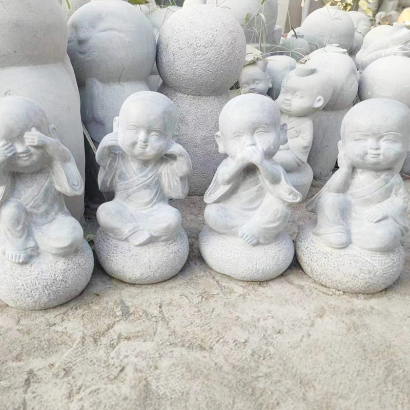 Statuette de moine novice, scu - Zen Gardening Tools avis et prix