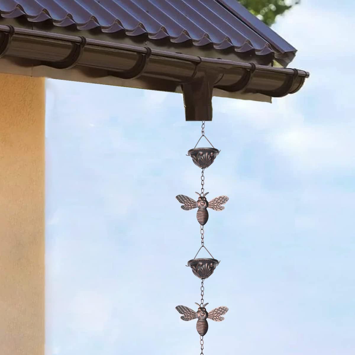 Chaîne de drainage d'eau de pl - Zen Gardening Tools avis et prix